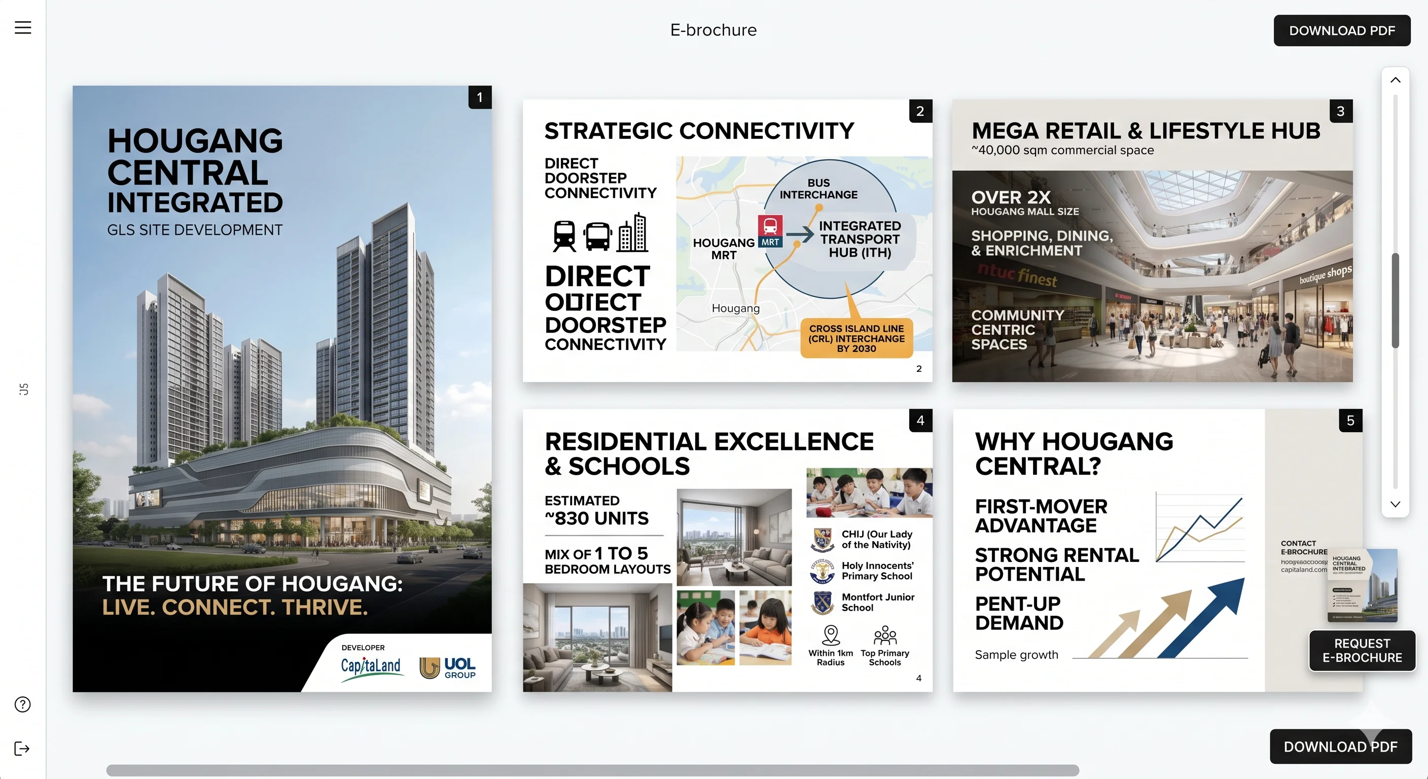 Hougang Central Residences E-Brochure Download - Floor Plans and Price List